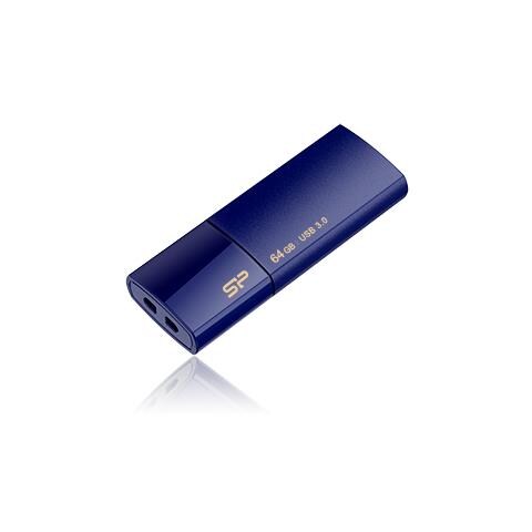 Blaze B05 64GB, USB 3.0 (3.1 Gen 1) , Type-A, 0 - 70 °C, Slide, Blu, Blu marino, Windows 7 Home Basic, Windows 7 Home Basic x64, Windows 7 Home Premium, Windows 7 Home Premium x64, - Foto 2